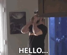 Hello Whos There GIF - Hello Whos There Anybody GIFs