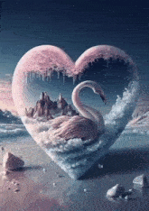 Love Heart Swan GIF - Love Heart Swan Love GIFs
