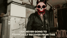 skullx skull aped in never going to financially recover spent too much