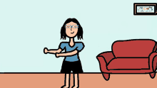 Dancing Spectacles GIF - Dancing Spectacles Sofa GIFs