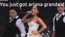 Youjustgotarianagranded Ariana Grande GIF - Youjustgotarianagranded Arianagranded Ariana Grande GIFs