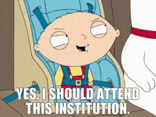 Family Guy Yes I Should Attend This Institution GIF - Family Guy Yes I Should Attend This Institution Institution GIFs