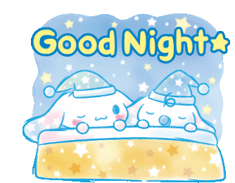Goodnight Cute Sticker - Goodnight Cute Adorable Stickers