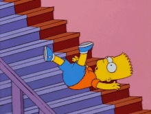 Bart Simpson GIF - Bart Simpson Falling GIFs