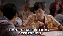 Im At Peace With My Depression Gianni Decenzo GIF