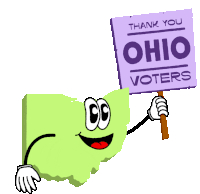 Vote Cleveland Sticker - Vote Cleveland Ohio Election Stickers