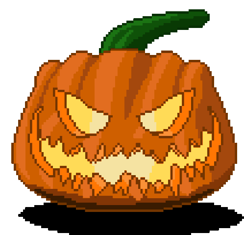 Pumpkin Jack O Lantern Sticker