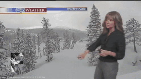 She'S A Tap-dancing Fiend GIF - Newsbloopers Camerafail Weather - Discover  & Share GIFs
