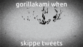Gorillakami Skippe GIF - Gorillakami Skippe Tweet GIFs