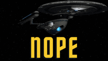 Star Trek Nope GIF - Star Trek Nope Turn Around GIFs