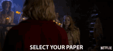 Select Your Paper Bossy GIF - Select Your Paper Bossy Choose GIFs
