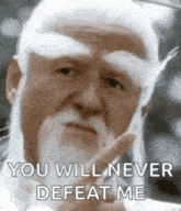 You Will Never Defeat Me Kung Fu Master GIF