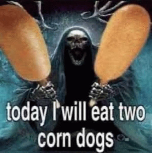Today I Will Eat Two Corn Dogs GIF - Today I Will Eat Two Corn Dogs -  Discover & Share GIFs