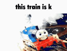 This Train Is K Thomas And Friends GIF - This Train Is K Thomas And Friends Thomas The Tank Engine GIFs