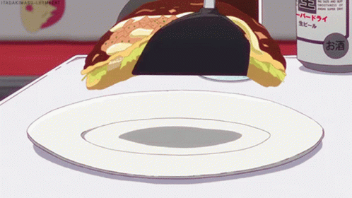 Elyswisnoto Okonomiyaki GIF - Elyswisnoto Okonomiyaki Anime Food - Discover  & Share GIFs