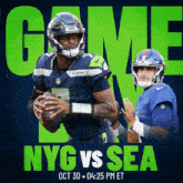 Seattle Seahawks Vs. New York Giants Pre Game GIF - Nfl National Football League Football League GIFs