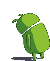 Android Bugdroid Sticker - Android Bugdroid Sad Stickers