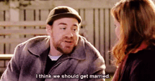 Sookie Getting Proposed - Husband GIF - Husband Proposal Gilmore Girls GIFs