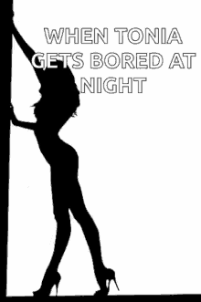 Pole Dance GIF - Pole Dance When Tonia Gets Bored At Night GIFs