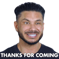 Thanks For Coming Dj Pauly D Sticker - Thanks For Coming Dj Pauly D Paul Delvecchio Stickers