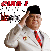 Prabowo Presiden Prabowo All In Sticker - Prabowo Presiden Prabowo All In Prabowo 2024 Stickers