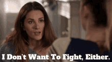Station19 Carina Deluca GIF - Station19 Carina Deluca I Dont Want To Fight Either GIFs