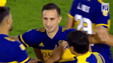 Hug Boca Juniors GIF - Hug Boca Juniors Liga Profesional De Fútbol De La Afa GIFs