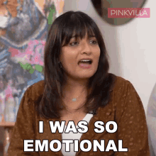 I Was So Emotional Amandeep Kaur GIF - I Was So Emotional Amandeep Kaur Pinkvilla GIFs