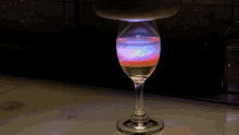 Stratosphere Drink Experiment GIF - Stratosphere Drink Experiment Beautiful GIFs