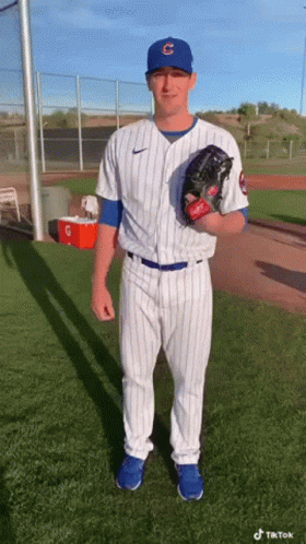 Kyle Hendricks Head GIF by MLB - Find & Share on GIPHY