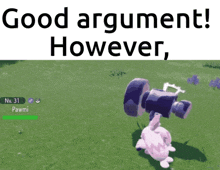 Good Argument Tinkaton GIF - Good Argument Tinkaton Pokemon GIFs