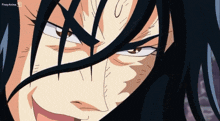a close up of a man 's face with the words pinoy anime on the bottom