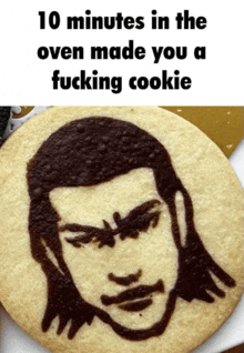 10 Minutes In The Oven Made You A Fucking Cookie 10 Years In The Joint Made You A Fucking Pussy GIF