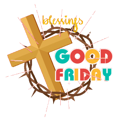 Good Friday Holy Week Sticker - Good Friday Holy Week Stickers