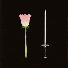 Love And Death Knife And Roses GIF - Love And Death Knife And Roses Rose And Knife GIFs
