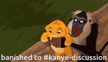 yecord kanye kanye discussion lion king banished to kanye discussion