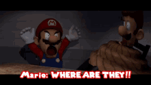 Smg4 Mario GIF - Smg4 Mario Where Are They GIFs
