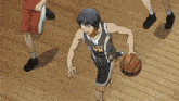 a basketball player wearing a jersey with the letter f on it