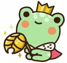 King Frog GIF