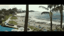 tsunami resort washed away destroy