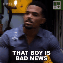 That Boy Is Bad News Calvin Rodney GIF - That Boy Is Bad News Calvin Rodney Sistas GIFs