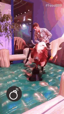 felipe prior rodeo mechanical bull riding