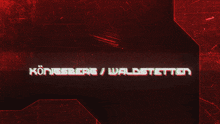 a red background with white letters that says koneshm