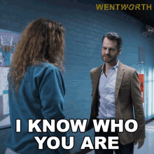 i know who you are wentworth i know about you ive heard of you david de lautour