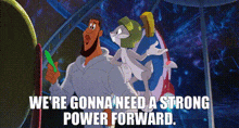 Space Jam Lebron James GIF - Space Jam Lebron James Were Gonna Need A Strong Power Forward GIFs