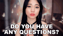 do you have any questions tingting asmr any concerns anything else