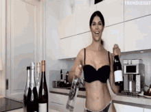 Wasted Drinking GIF - Wasted Drinking Micaela Schäfer GIFs