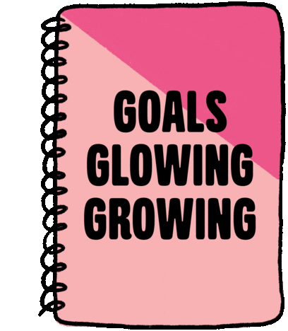 Goals New You Sticker - Goals New You Glowing Stickers