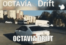 Octavia Skoda GIF - Octavia Skoda Drift GIFs