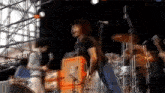 The Mars Volta Cedric Bixler-zavala GIF - The Mars Volta Cedric Bixler-zavala Faceplant GIFs